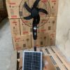charweek solar rechargeable fan